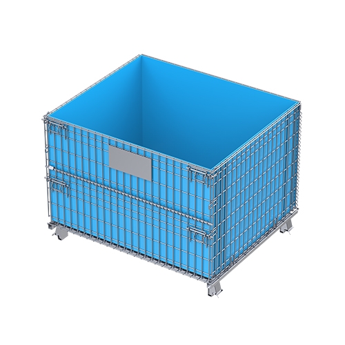 铺中空板仓储笼