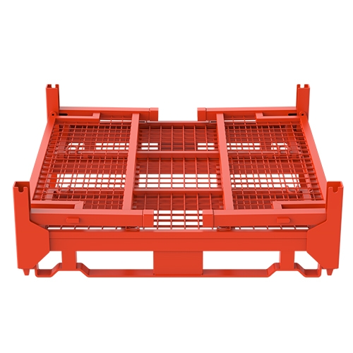 欧式折叠网箱（全开）折叠