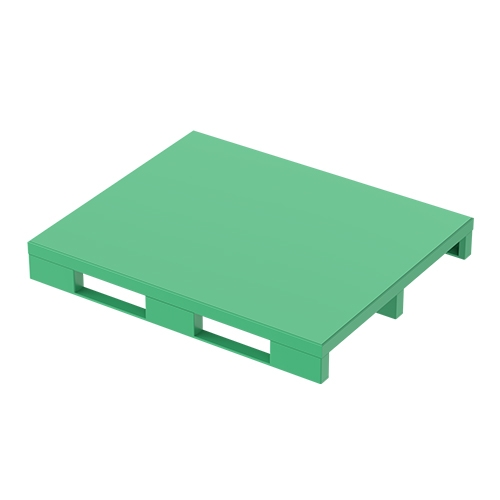 川字满面四侧进叉钢托盘-光面